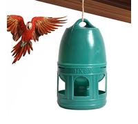 Abreuvoir d'eau pour oiseaux - Distributeur d'eau automatique pour pigeons - Pour animaux de compagnie - Offre une grande capacité avec la poignée supérieure pour cailles - Perroquet de poulet