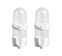 Abreuvoir d'hydratation automatique pour oiseaux, ensemble de bouteilles d'eau à cage verrouillable, système de distributeur d'eau pour animaux de compagnie, tube à boire résistant aux fuites, kit