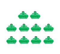 Abreuvoir Double Automatique pour Poules, Gobelets en ABS, 11cm, Économie d'eau et Portable - Conception Étanche, Installation Facile, Idéal pour Volaille et Pigeons