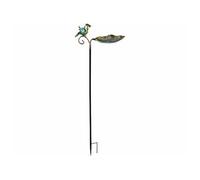 Royal Gardineer Abreuvoir et mangeoire à oiseaux décoratif avec piquet