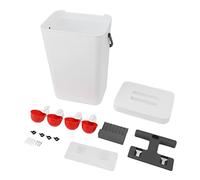 Abreuvoir et mangeoire Automatique de Poulet de Grande capacité, 12 litres, Abreuvoir Automatique Portable pour Poulet, oie, Canard, caille, élevage de volaille, Plastique Durable