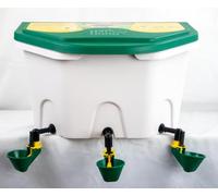 Abreuvoir Fixation Murale AviAqua 8L + 3 coupelles à Flotteur Olba