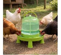 Abreuvoir gradué sur pied avec poignée vert 3L GAUN