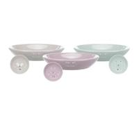 Abreuvoir Junior - Trixie - Trough Céramique - 200 Ml - Couleurs Assorties - Pour Petits Chiens