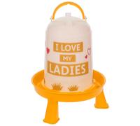 Abreuvoir plastique avec pieds Kerbl Orange 5 L