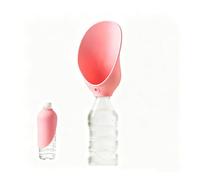 Abreuvoir Portable en Silicone Compatible avec la Plupart des Bouteilles d'eau Minérale Bouteille d'eau Portable pour Chien Adapté à Un Usage extérieur,Pink