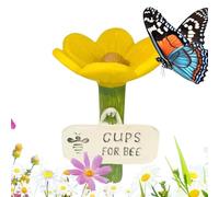Abreuvoir pour Abeilles,Bain pour Pollinisateurs en Forme De Fleur | Petit Abreuvoir À Papillons | pour propriétaires, Amoureux des Animaux, pelouse, Balcon, terrasse, Cour, Parc, centres