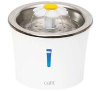 Abreuvoir pour chien et chat Catit fleur acier Blanc 21,3x21,3x19,7 cm / 3 L