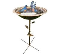 Abreuvoir pour extérieur - Plateau pour mangeoire de jardin, structure en métal résistant, style classique élégant, facile à monter | Cour, ornement pour pr pr f r