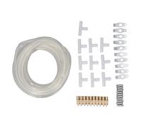 Abreuvoir pour Lapin Abreuvoir Automatique pour Lapin Système d'Abreuvement pour Lapin avec Tuyau Transparent Facile à Installer pour Cage Tout Cuivre Fer Plastique 10 Pièces 16,4