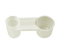 Abreuvoir pour Oiseaux, Abreuvoir Économe en Eau pour Oiseaux avec Godet d'Alimentation -Distributeur de Fournitures Sûr à Double Port pour Pigeons, Perruches, Perroquets, Pinsons, Poules, Jardin et M