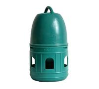 Abreuvoir pour oiseaux - Distributeur d'eau automatique - Mangeoire à oiseaux - Accessoire pour animaux de compagnie à ouverture large - Avec poignée supérieure - Pour cailles, poules, perruches