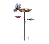 Abreuvoir pour oiseaux en extérieur, stable, résistant aux intempéries | Grand support pour abreuvoir, volière, pinçon, perruche, maison, jardin, arrière-cour, geste paysager