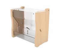 Abreuvoir pour oiseaux - Gobelet de gravité - Distributeur hygiénique - Réservoir fiable pour montage en cage, aide à rafraîchir les perruches, construire un poulailler, réservoir de liquide uniforme