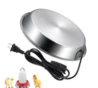Abreuvoir pour poulets chauffé, abreuvoir pour poulets d'hiver - Abreuvoir pour poulets La température de base du chauffe-eau pour poulets peut être ajustée même lorsqu'il fait froid