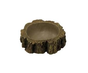 Abreuvoir pour reptiles Hobby Bark 2 Marron 14x14x5 cm