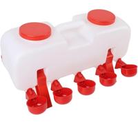 Abreuvoir Semi-Automatique pour volailles, Grande capacité, Construction Robuste en ABS