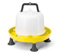 Abreuvoir siphoïde poule avec anse et pieds 5L - River Systems Blanc