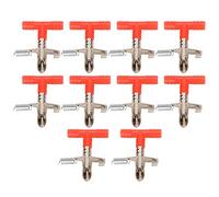 Abreuvoirs automatiques pour Lapins, Type à Ressort Durable, Accessoires pour Boire de la volaille de Ferme, pour Lapins, Poulets, Canards, Plastique, Acier Inoxydable, 10 pièces