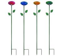 Abreuvoirs pour Abeilles,4 Pièces en Forme de Fleur pour Nourrir Papillons,Fontaine pour Nourrir Les Papillons - pour Jardin, terrasse, Balcon, Cour, Parc, école