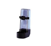 Nobby Fontaine pour Eau/Nourriture pour Oiseau Noir/Transparent 700 ML