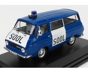 ABREX 1/43 FOURGON SKODA 1203 MINIBUS SOOL 1974 BLEU MODÈLE STATIQUE DIECAST