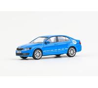 Abrex Skoda Octavia III (2012) 1:43 Modèle de voiture en métal moulé sous pression - Modèle de collection détaillé - Véhicule miniature en cadeau - Bleu
