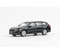 Abrex Škoda Superb IV Combi (2023) 1:43 Modèle de voiture en métal moulé sous pression - Modèle de collection détaillé - Véhicule miniature comme cadeau - Noir