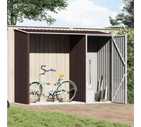 vidaXL Abri à Bois de Jardin Hangar de Stockage d'Outils Abri de Rangement Remise en Rondins Cabane Extérieur Vert 46293