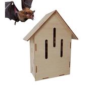 Abri À Chauves-Souris D'Extérieur | Abri En Bois Pour Animaux De Patio | Habitat pour Chauves-Souris de Jardin,pour Jardin Propriétaires Amateurs de Nature Arrière-Cour Verger Parc Cour Terrasse Pelou