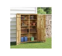 Abri à outils de jardin 123x45x171 cm Bois de pin imprégné 318196