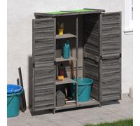 Abri à Outils de Jardin Remise de Rangement Extérieur Bois Massif Pin vidaXL