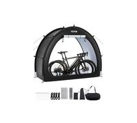 Abri à Vélo pour 1-2 Vélos Tente de Rangement Spacieuse Étanche en Forme d'Éventail, avec Fenêtre Ventilée, Poteaux en Fibre de