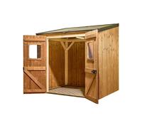 ABRI AVEC PANNEAUX SOLAIRE EN BOIS THT 1,90x2,36m