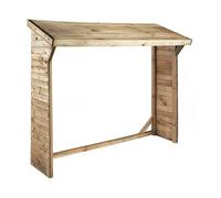 Abri Bûches - 1.05 M² - 2.10 X 0.50 X 1.8 M- 2 Stères Bois