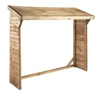 Abri bûches en bois traité OLBIA - Cerland