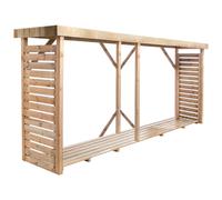 Abri buches bois xxl 320x89x183cm
