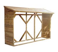 Madeira Abri à bûches en Bois - 4,4 stères
