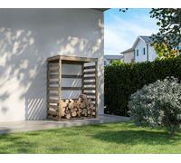 Abri bûches en bois Cerland Colombus