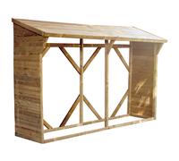 Abri Bûches MEMPHIS XL Cerland 503261 - Stockage Bois Pratique et Robuste