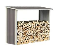 Habitat et Jardin Abri bûches métal Victor - 2.15 m²