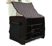 Abri Cage Isolé Coupe-vent - Grand Étui De 49 Pouces, Tissu En Coton Matelassé Pongé, Protection Thermique Antigel D'hiver | Voyage De Camping En Camping-car, Sécurité Du Chenil Dans Le Jardin, Prot