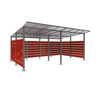 Abri conteneurs Modulo Gris PROCITY - 599783.GPRO.ACAJ