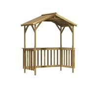 Abri de barbecue 163.5 × 93 × 210 cm Bois de pin imprégné