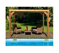 Abri de jardin 10.67m² bois traité tho3531t