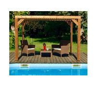 Abri de jardin 10.67m² bois traité tho3531t