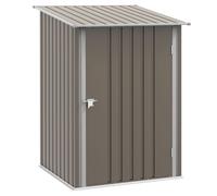 Abri de Jardin 1m² Outsunny Remise pour Outils - cabanon Porte verrouillable - dim. 1L x 1,03l x 1,6H m - tôle d'acier ondulée