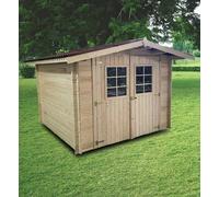 Abri de jardin 3x3m "Monty" 28mm