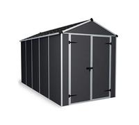 Abri de jardin 6x12 pieds gris anthracite 706792