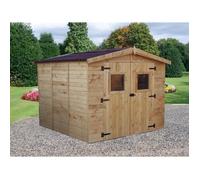 Abri en panneaux 5.60 m² avec plancher ed2424.01